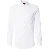 HUGO for man. 50482056 Kason Shirt white (45), Casual, Cotton, Long sleeve