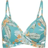 Sunseeker Bikinitoppi 'Suva' vaaleansininen / oranssi