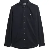 Superdry for man. M4010680A Merchant Store navy shirt (S), Casual, Cotton, Classic, Long sleeve