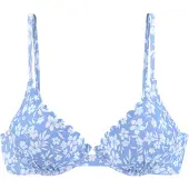 Vivance Bikinitoppi sininen / valkoinen