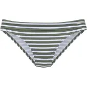 Venice beach Bikinihousut tummanvihreä / offwhite