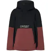 Oakley Women's Tnp Tbt Insulated Anorak Blackout/grenache Laskettelutakit vuorettomat M