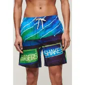 Superdry Photographic 17 Swim Short - Multi/patterned - XXL