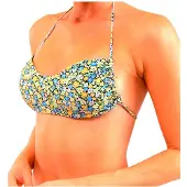 Rhythm Carrie Tan Line Bandeau Bikinitoppi