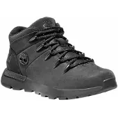 Timberland unisex for kids. TB0A2GCN0151 Sprint Trekker lace-up mid-top leather shoes black (23), Flat, Laces, Casual, children's fashion