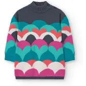 Boboli Knitwear Hearts Pitkähihainen Mekko