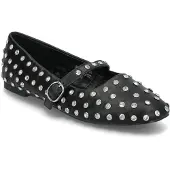 Bianco Fall Simili Mary Jane #P - Black - 38