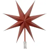 Broste Copenhagen Joulutähti Ø30 cm Pompeian red