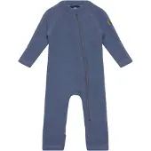 Mikk-Line Wool Baby Suit - Blue - 92