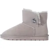 Gooce Talvisaappaat 'Becci' hopea / offwhite
