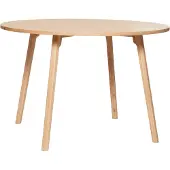 Hubsch Ground ruokapöytä pyöreä Ø115 cm Luonto