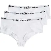 G-Star Hipster 3 Pack - White - Women