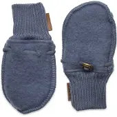 Mikk-Line Wool Mittens - Blue - 74/80