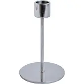 Cooee Design Candlestick 13Cm - Silver - ONE SIZE 9