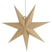 Watt & Veke Stella adventtitähti beige Ø 60 cm