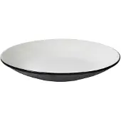Broste Copenhagen Pasta Tallerken 'Esrum' Sten. - White - Ø 29 CM