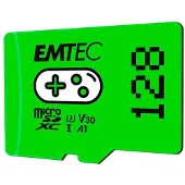 Emtec ECMSDM128GXCU3G, 128 GB, MicroSDXC, UHS-I, 100 MB/s, 50 MB/s, Class 3 (U3)