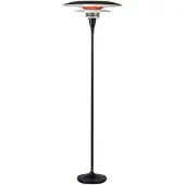 BELID - Diablo Lattiavalaisin Ø50 Matt Black/Glossy Red