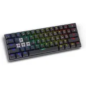 Savio Mechanical BLACKOUT Brown Outemu black keyboard Gaming USB QWERTY English (BLACKOUT BROWN)