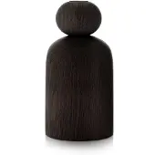 Applicata Shape, Ball Vase - Brown - H10CM