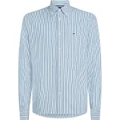 Tommy Hilfiger Paita 'HERITAGE' vaaleansininen / valkoinen