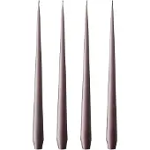 Ester & Erik -kynttilä, 4-pakkaus matta muted mauve, 32 cm