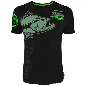 Hotspot titanium Black Bass Mania Lyhythihainen T-paita