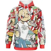 Otso Popeye Art Show Huppari