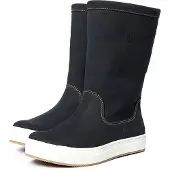 Boat Boot None Lace Leather Kumisaappaat