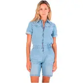 Hurley Oceancare Denim Lyhythihainen Haalari