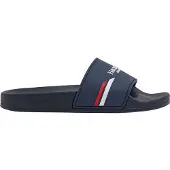 Hackett London for man. HMS21287 Flip Flops Logo Sport Marine (43), Flat, None, Casual, Beachwear, Navy