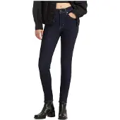 Levi's Farkut '721 High Rise Skinny' sininen denim