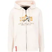Alpha industries Basic Kokovetoketjullinen Collegepaita