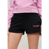 Superdry for woman. W7110416A Sportswear Racer Shorts black (XL), Casual, Cotton