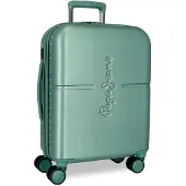 Pepe Jeans for woman. PL031318 Highlight turquoise suitcase (OSFA), Casual, Polyester, Cabin
