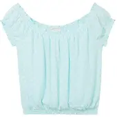 Tom Tailor Cropped Allover Printed Hihaton Pusero