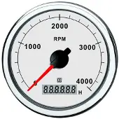 VETUS 0-5000rpm Kierroslukumittari 12-24v