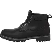 Jack & Jones Jfwqueensway Leather Boot Sn - Black - 40