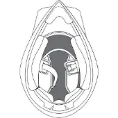 AGV Ax9 Crown Sisävuori