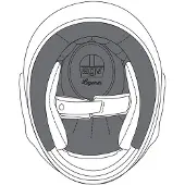 AGV X3000 Sisävuori
