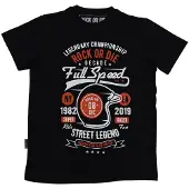 Rock Or Die Full Speed Lyhythihainen T-paita