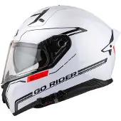 Nzi Go Rider Stream Solid Kokokypärä