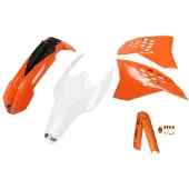 Ufo Ktm Exc/exc-f 2009-2011 Ktkit512f-999 Fork Protectors & Muovisarja