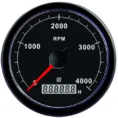 VETUS 0-5000rpm Kierroslukumittari 12-24v