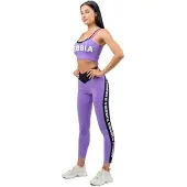 Nebbia Side Stripe Iconic Korkeavyötäröiset Legginsit