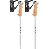 LEKI Stella S White/Silver/Whitegold