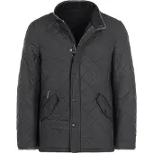 Barbour Powell Quilted Jacket - Black - L