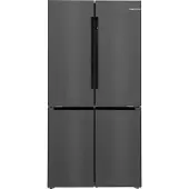 Bosch 4 Sarjan French Door Jääkaappipakastin KFN96AXEA (musta)