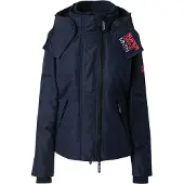 Superdry for woman. W5011747A Mountain windbreaker jacket with hood navy (XS), Casual, Recycled Polister, Sustainable