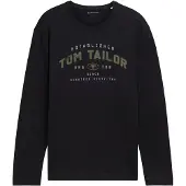 Tom Tailor Paita harmaa / musta / valkoinen